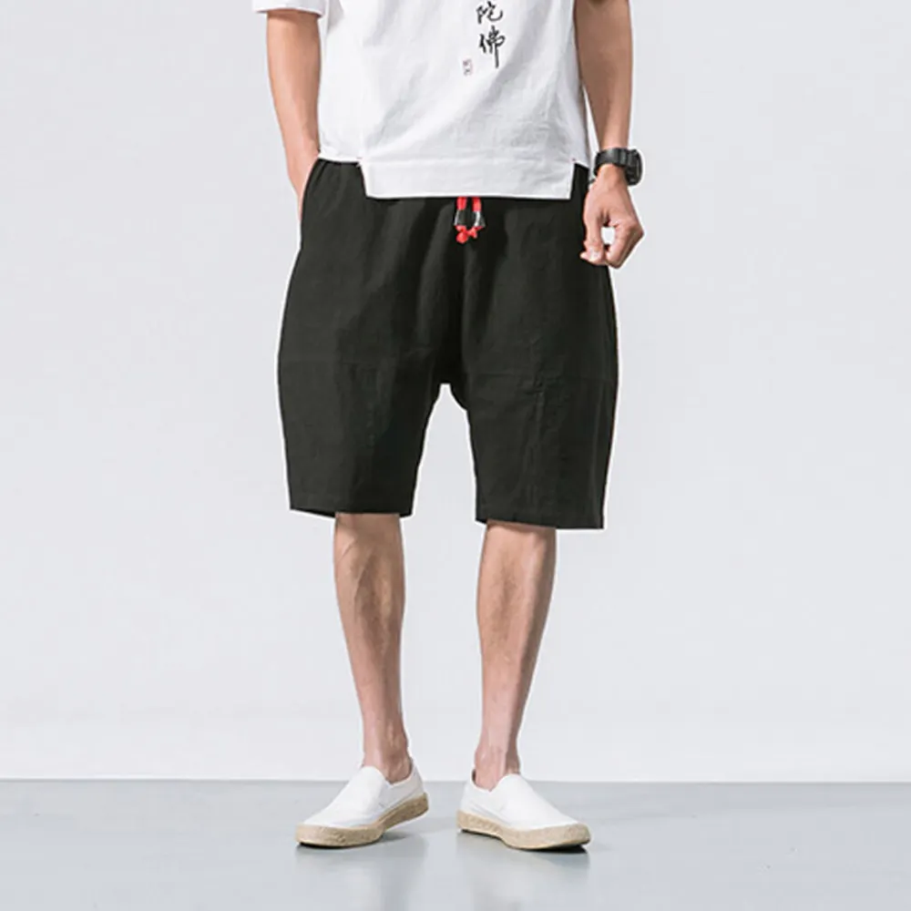 Casual Drawstring Weekend Shorts