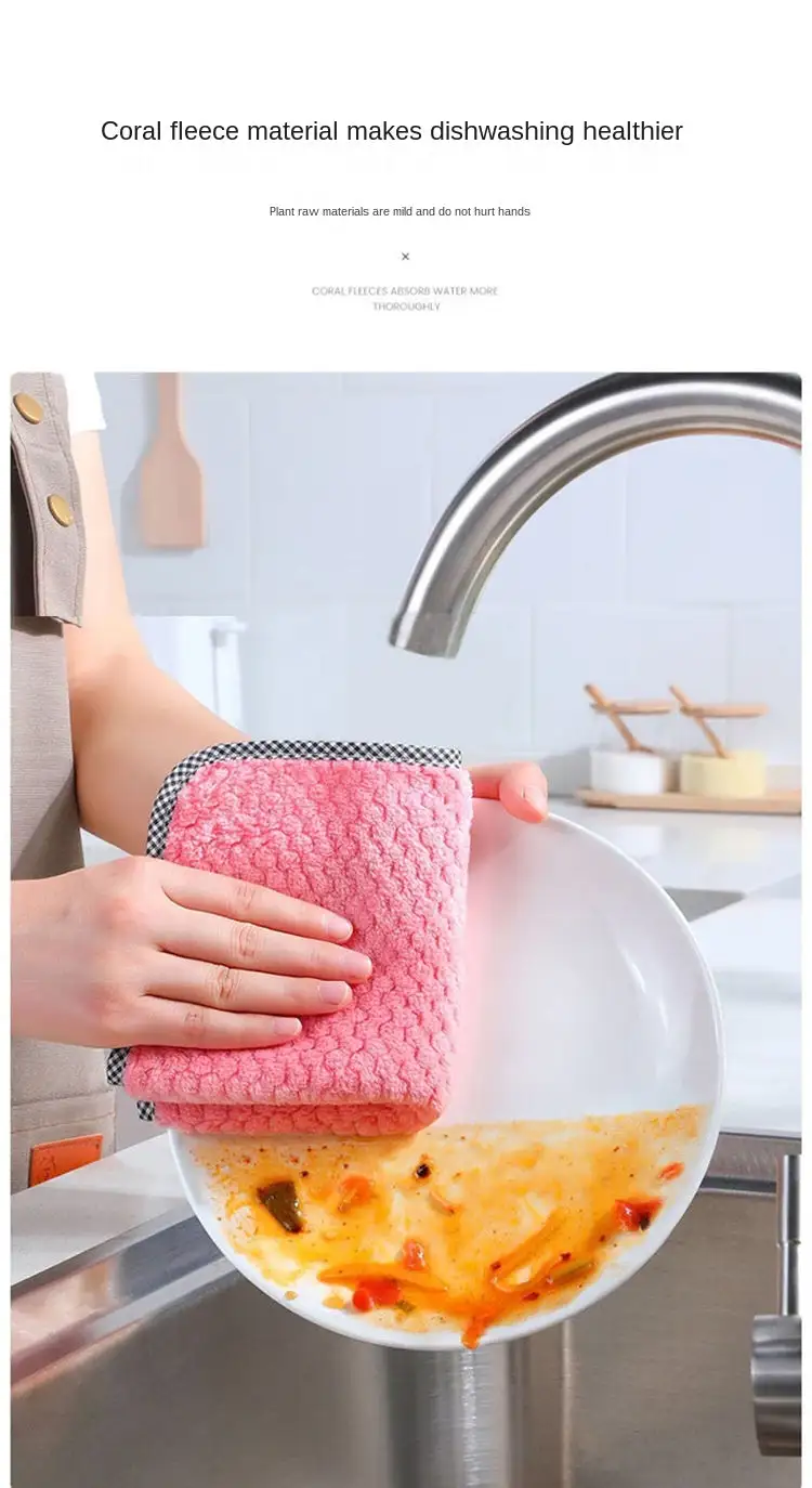 (Store Closing Sale) 5pcs Household Kitchen Rags Gadgets