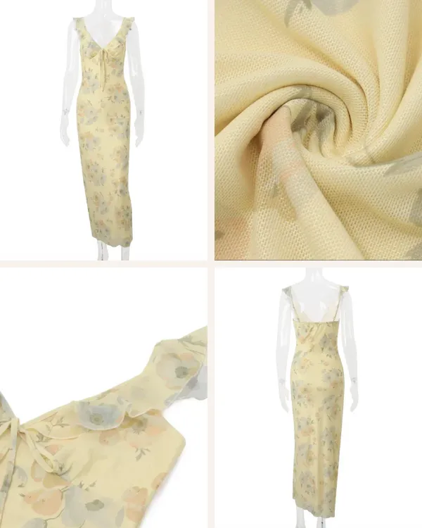 Floral Summer Casual Dress