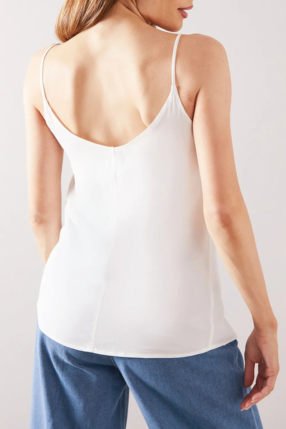 Spaghetti Strap Breathable Comfortable Ladies Lace Vest