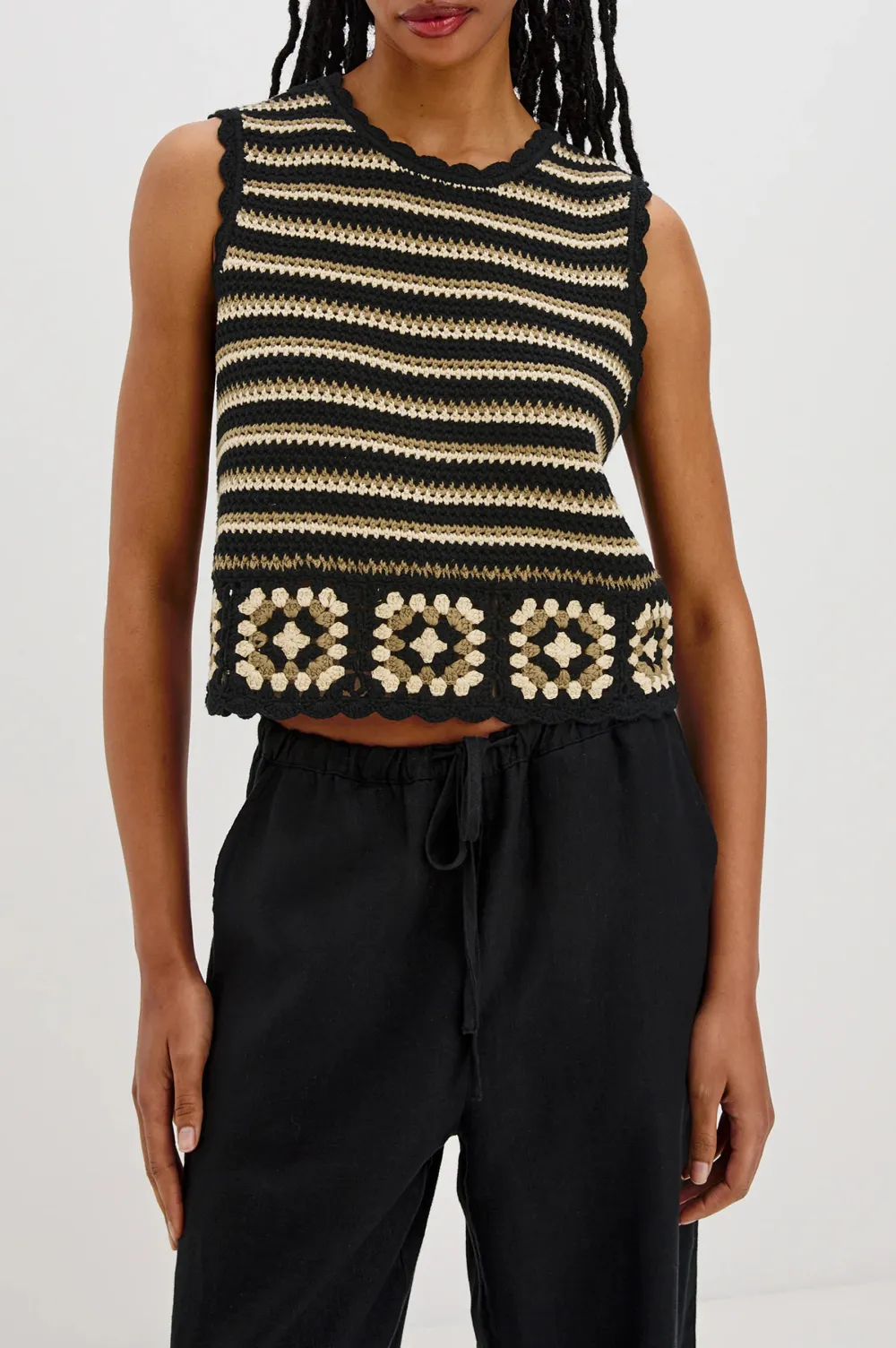 Hand-Woven Women's Blouse