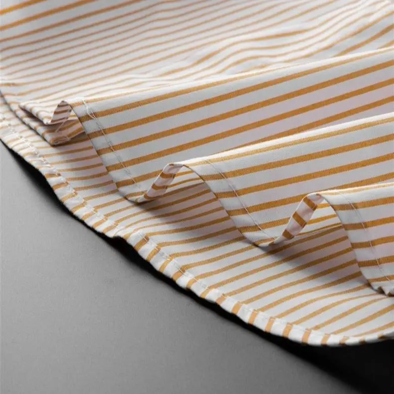 Pinstripe Dress Button Shirt