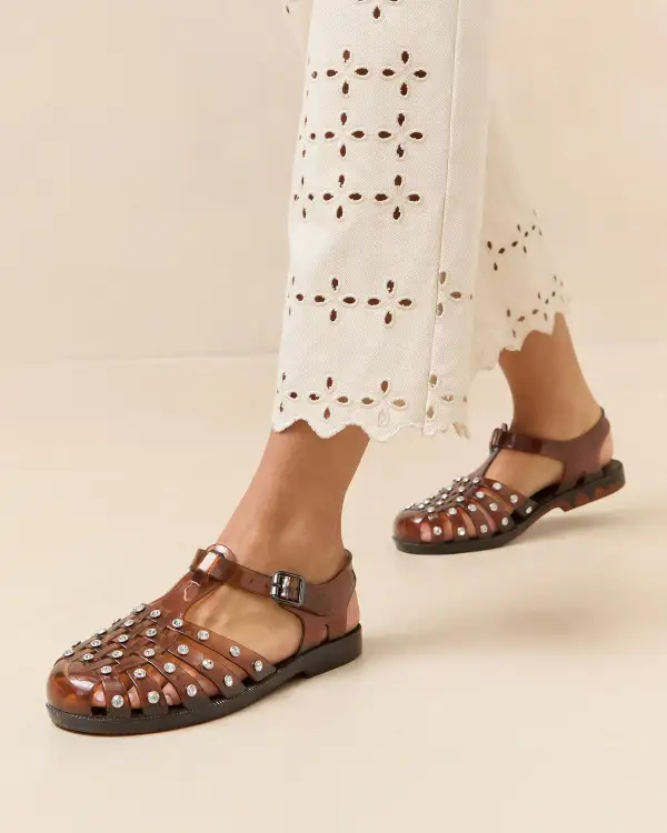 Low Heel Block Heel Sandals