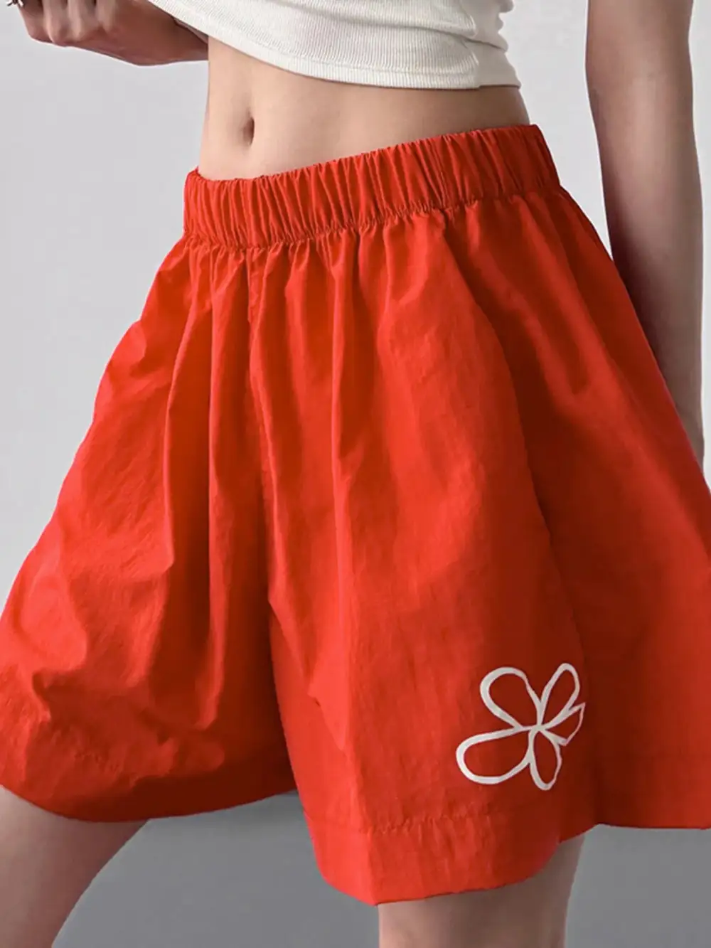Everyday Elastic Waist Shorts
