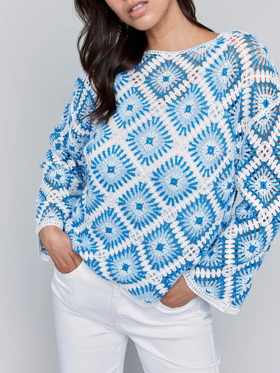Fashionable And Stylish Art Pattern Women's Top