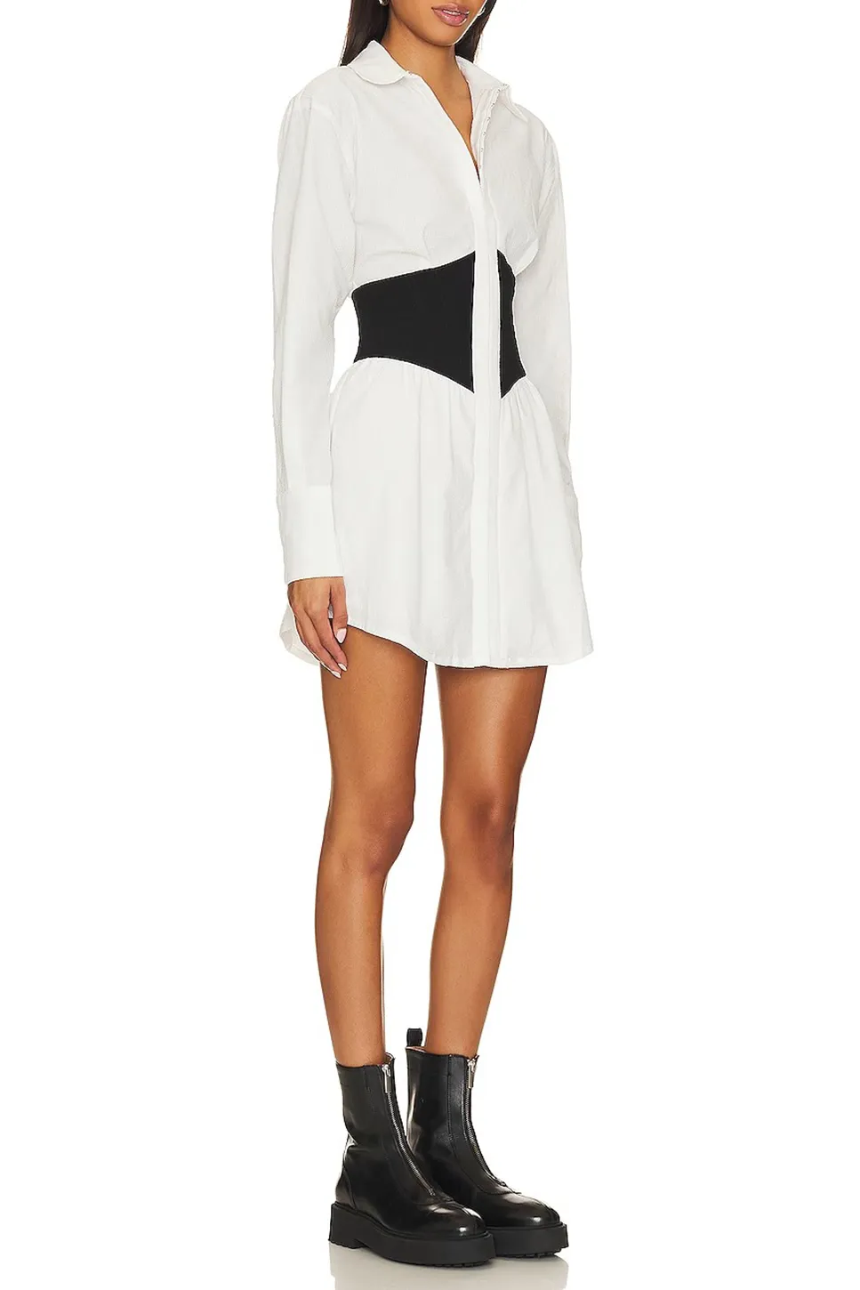 Corset Shirt Dress