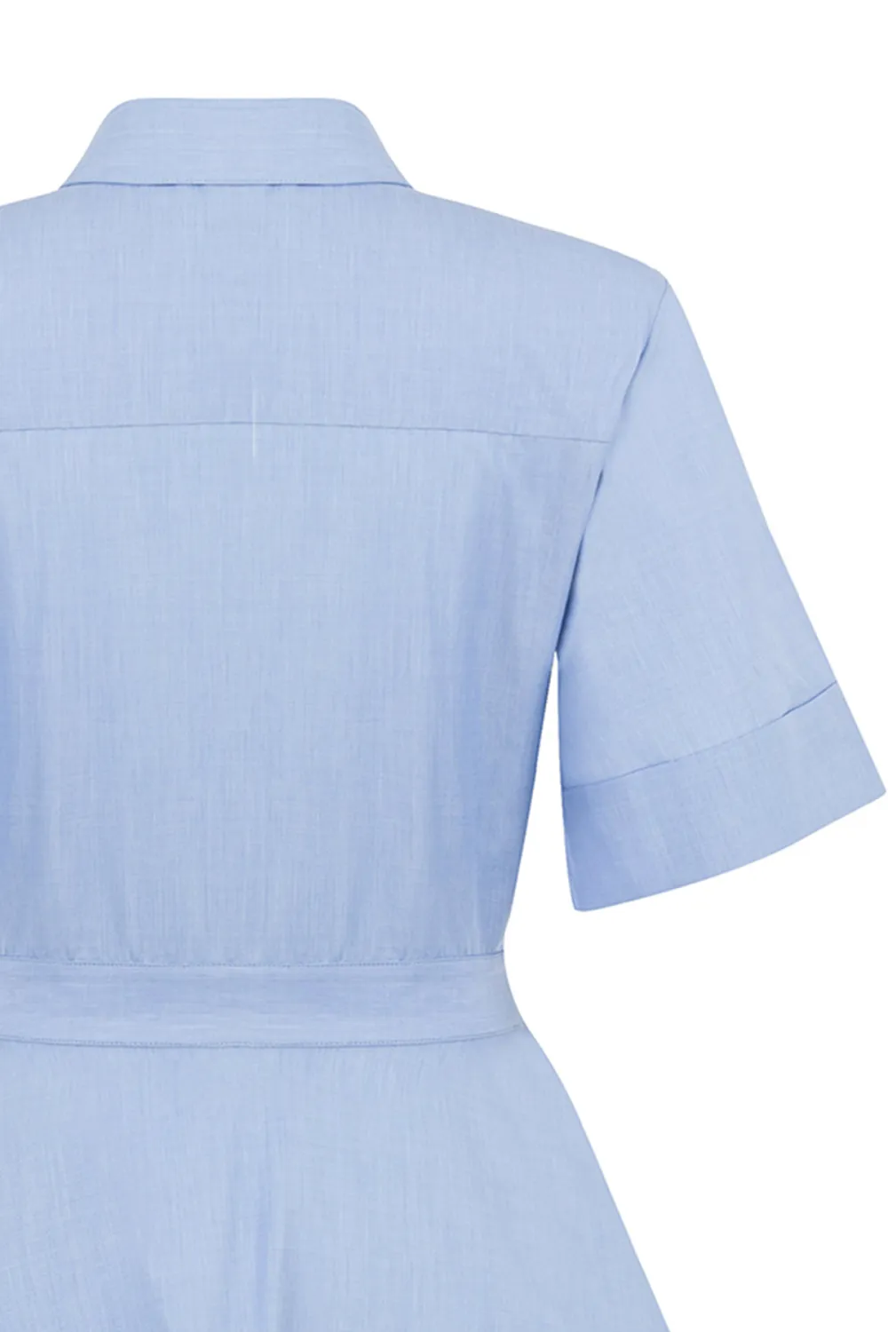 Mini Dress-Blue