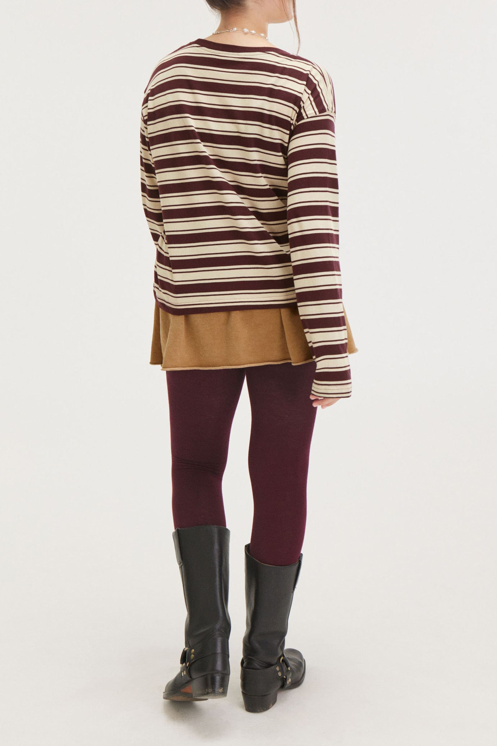 Striped Long Sleeve T-Shirt