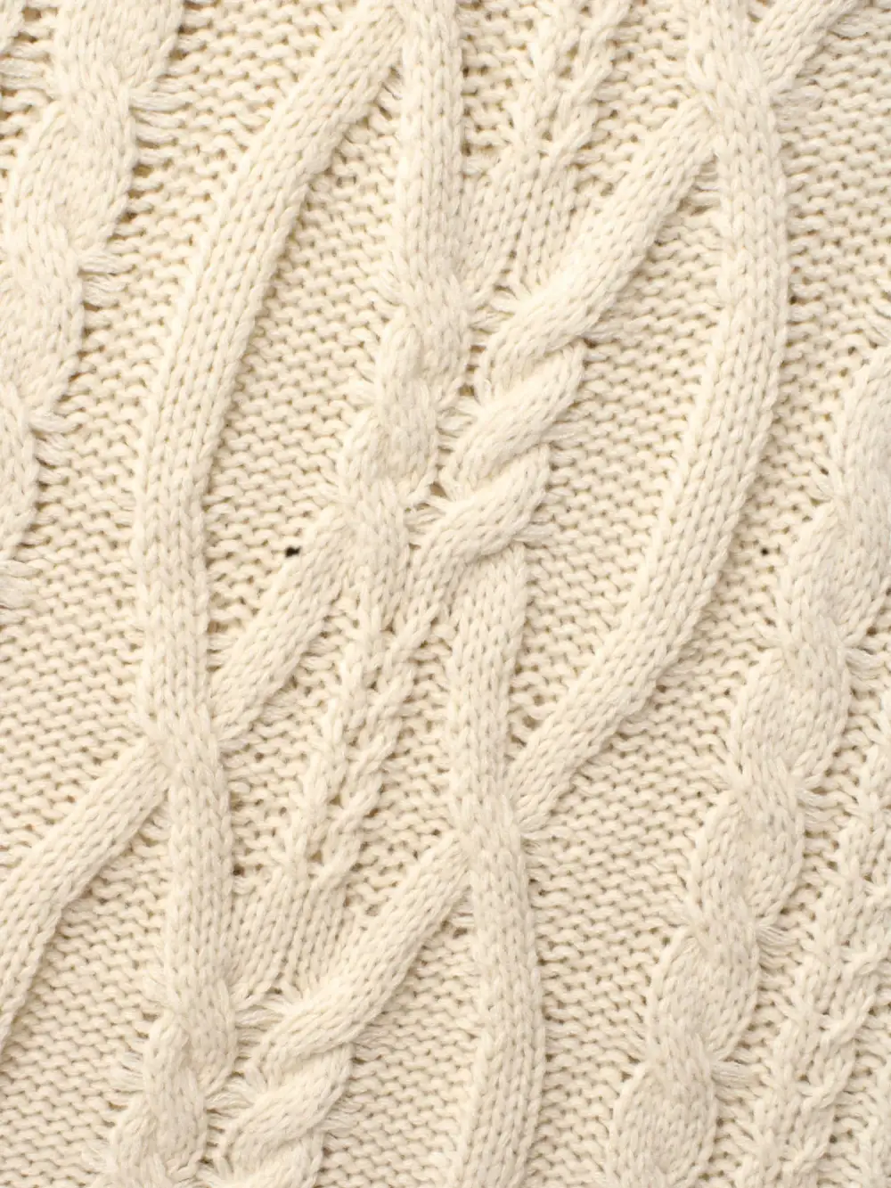 Solid Cable Knit Raglan Sleeve Pullover