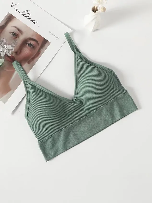 Breathable U-Back Seamless Camisole Sports Bra & Bralette