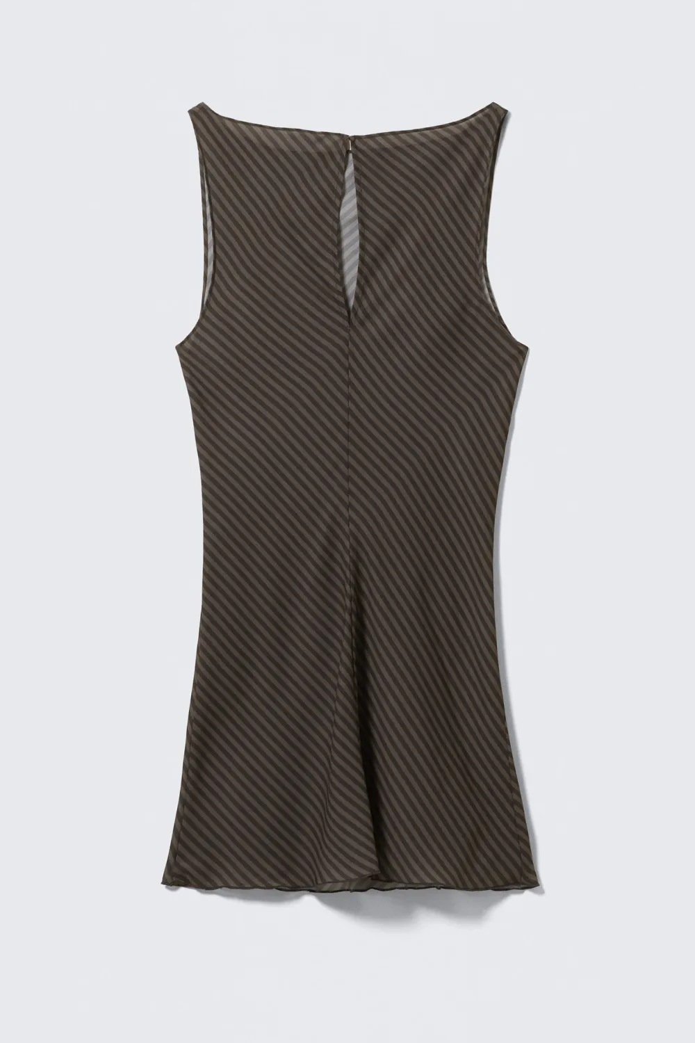 Boat Neck Sleeveless Dress