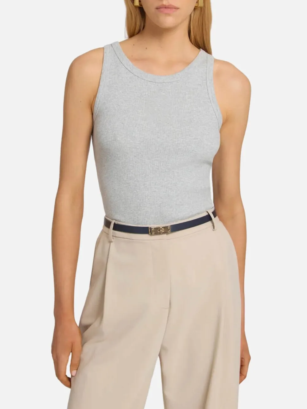 Plain Round Neck Tank