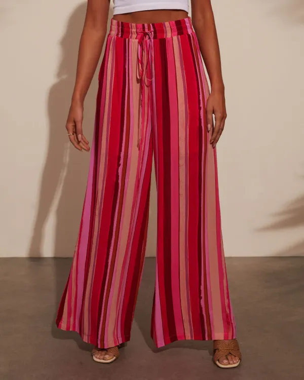 Sunsets High Rise Wide Leg Pant