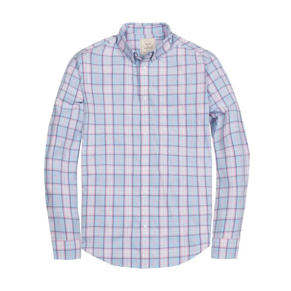 Organic Poplin Button Down Shirt