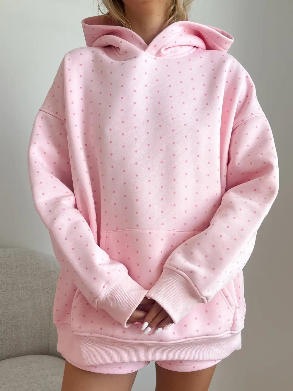 Polka Dot Hoodie