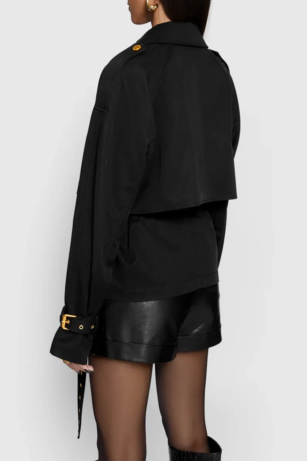 Deep V-Neck Jacket
