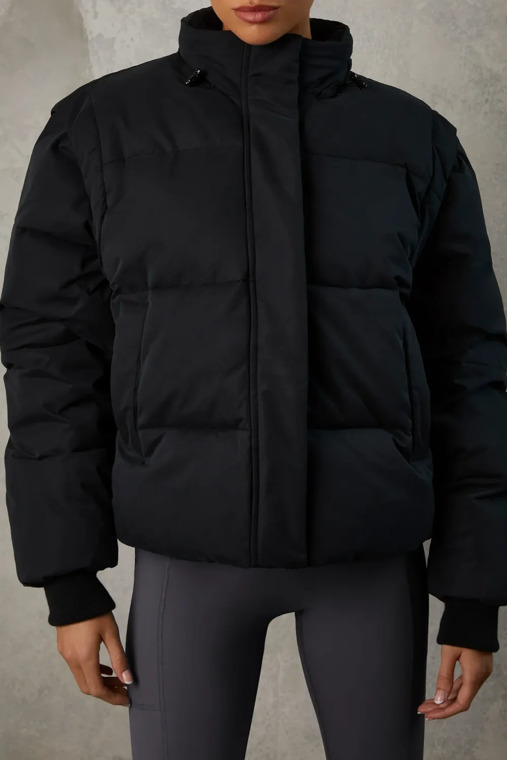 Practical And Versatile Basic Warm Down Jacket