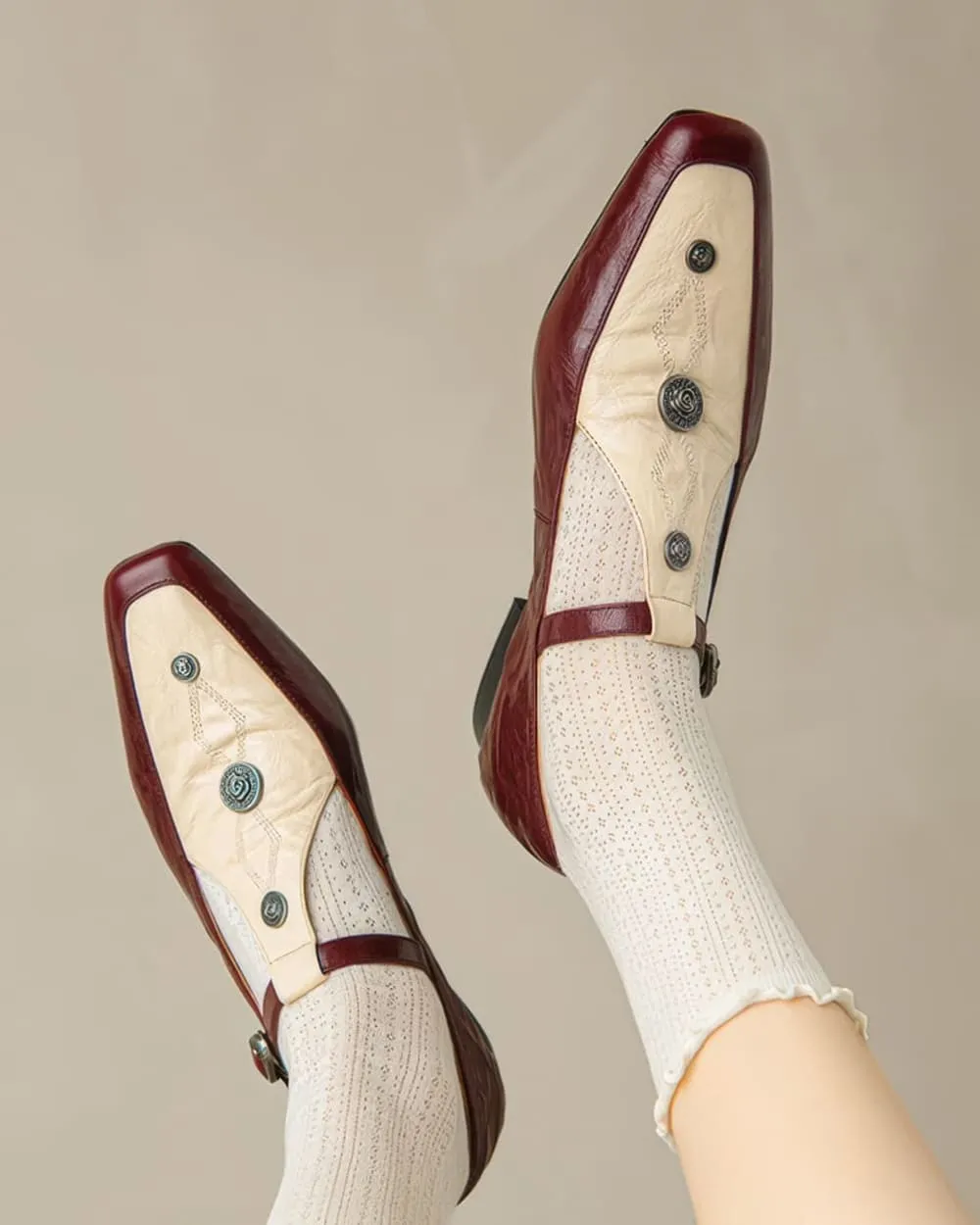 Sunday Tea Buckle Oxford Shoes