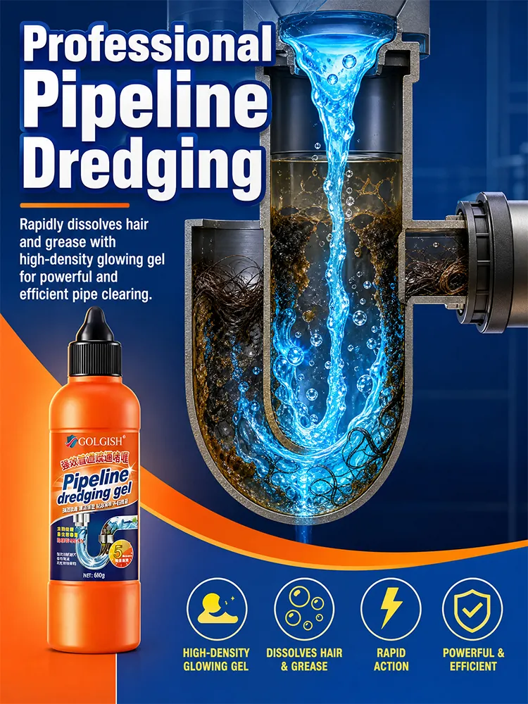 Strong dissolution of pipeline dredging agent