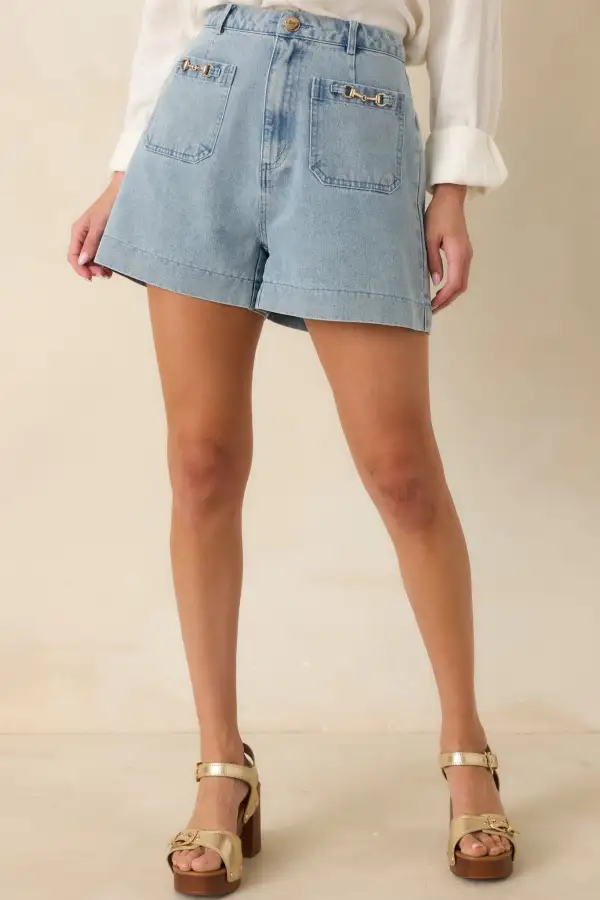 Relaxed Cotton Shorts