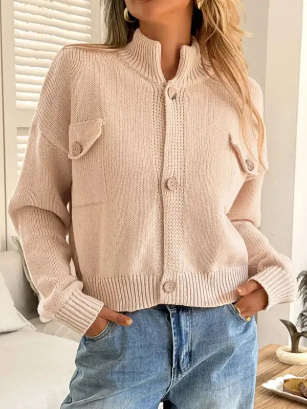 Everyday Button Down Knit Cardigan