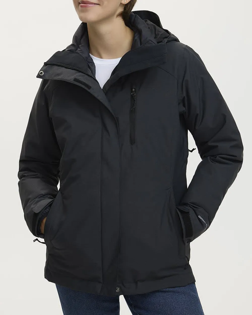 Black Windproof Jacket
