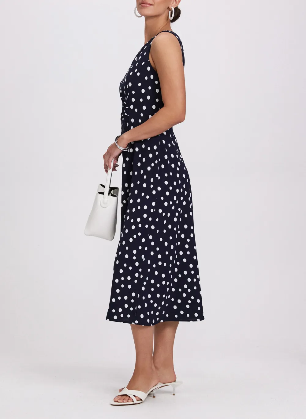 Retro Polka Dot Dress
