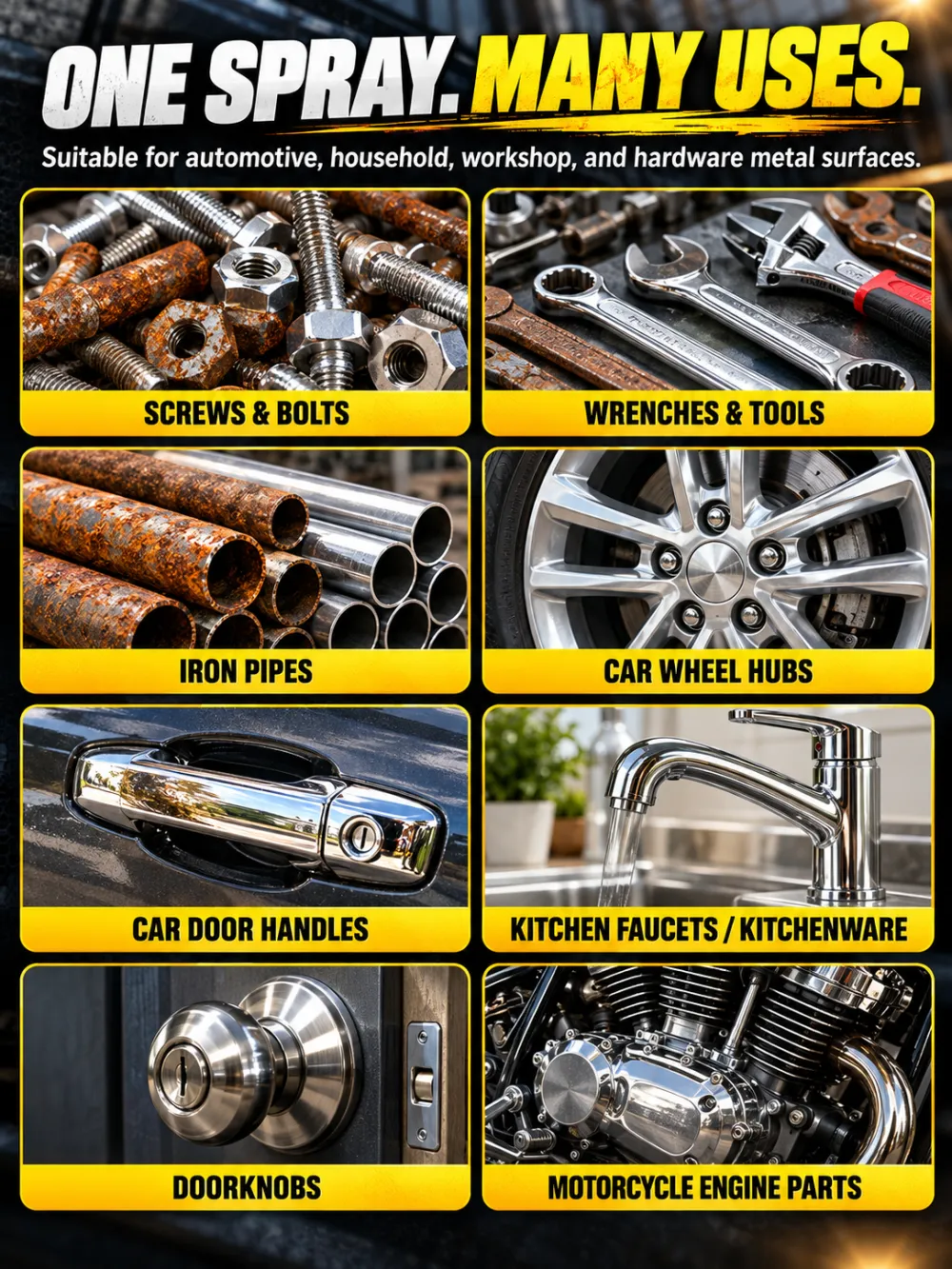 Rust removal and refurbishment agent