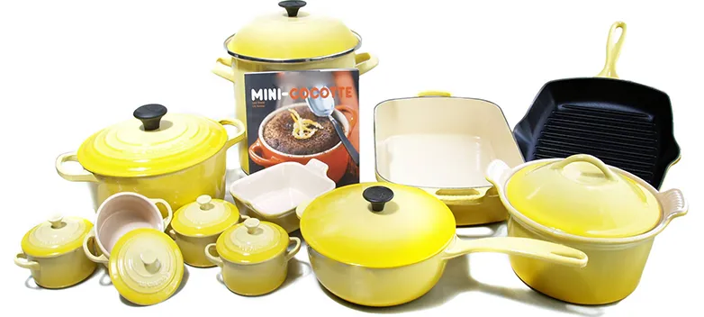 (Store Closing Sale) Mixed 20 PCs Cast Iron Cookware Set