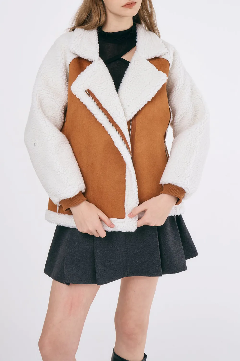Faux Shearling Jacket