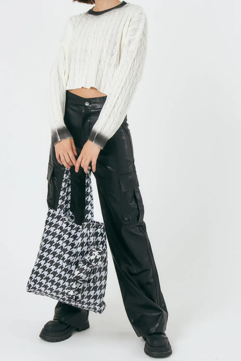 Faded Knitted Top