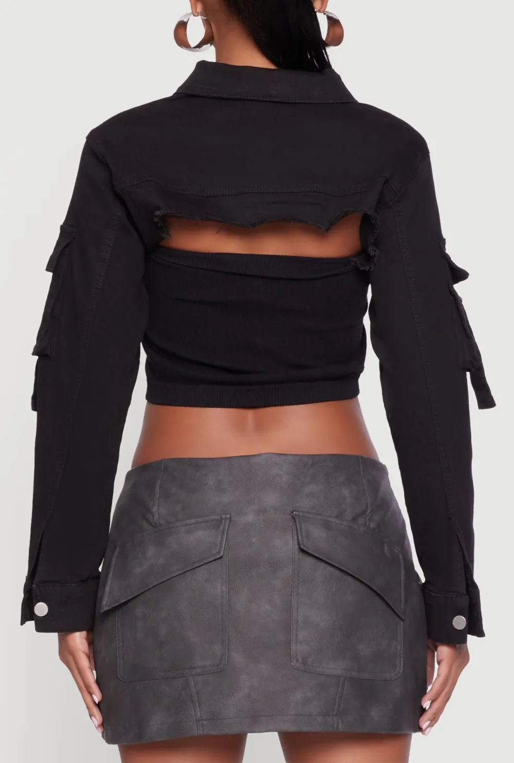 Backless Work Bag Jacket