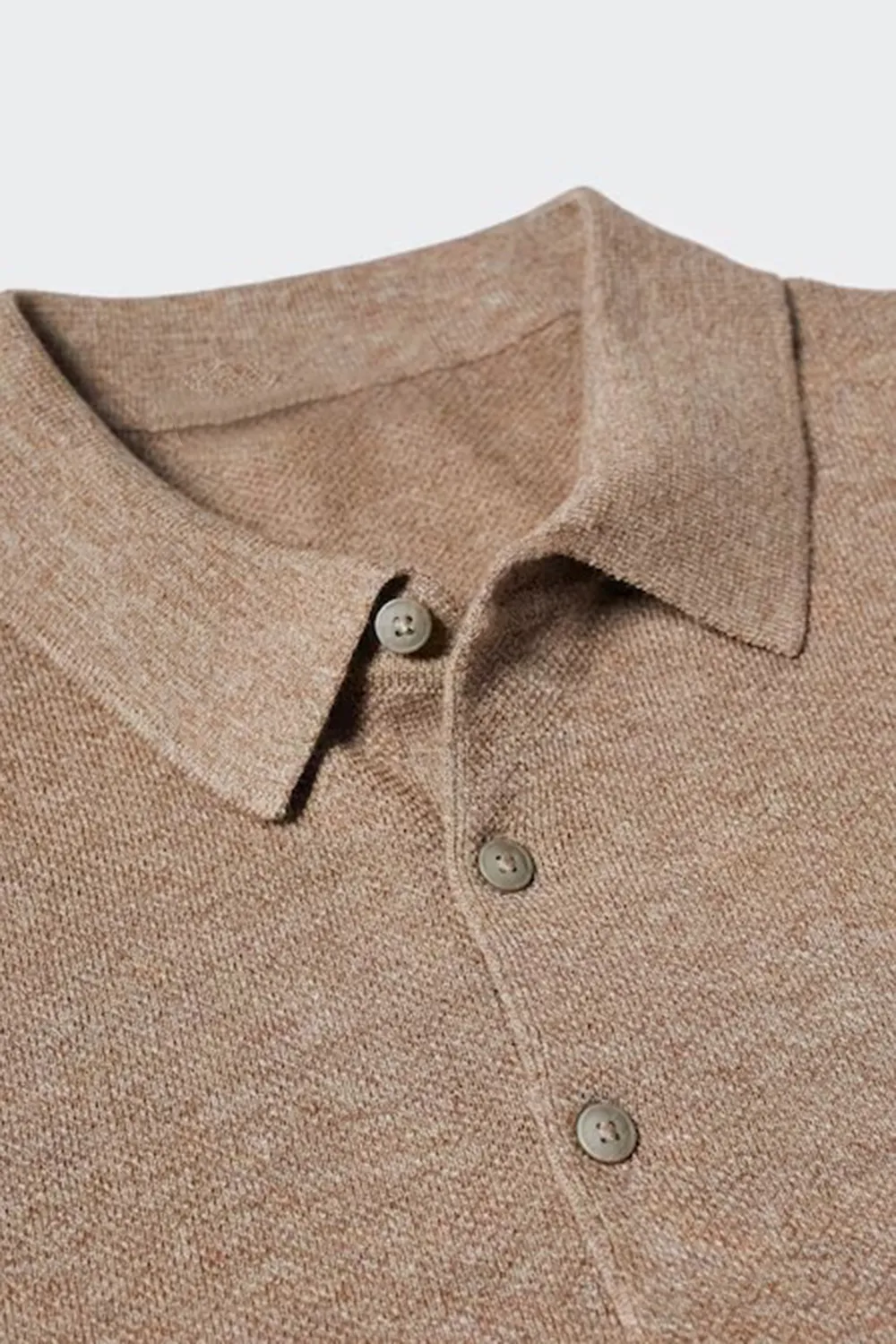 Knit Cotton Polo Shirt