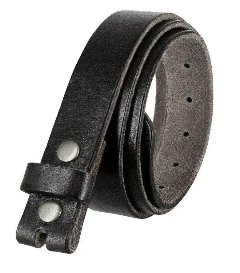 Deep Tooled Leather Strap