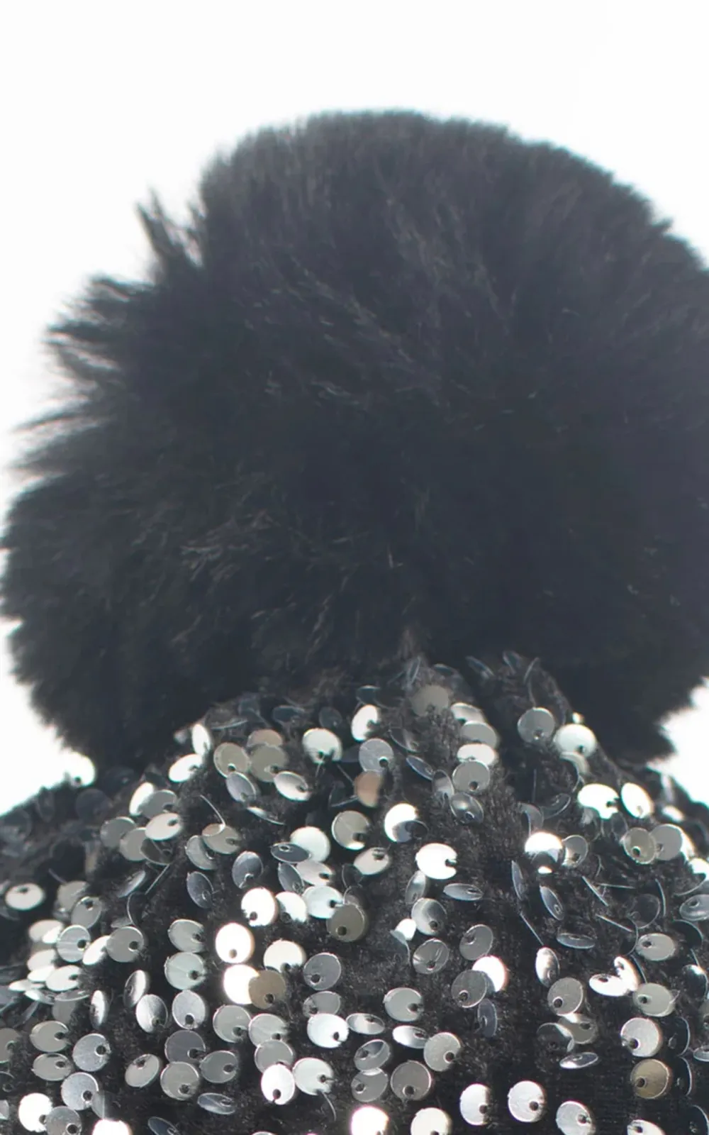 High-End Versatile Fashion Sequined Ladies Hat