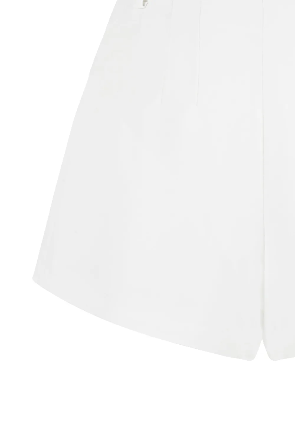 High Waist Short-White