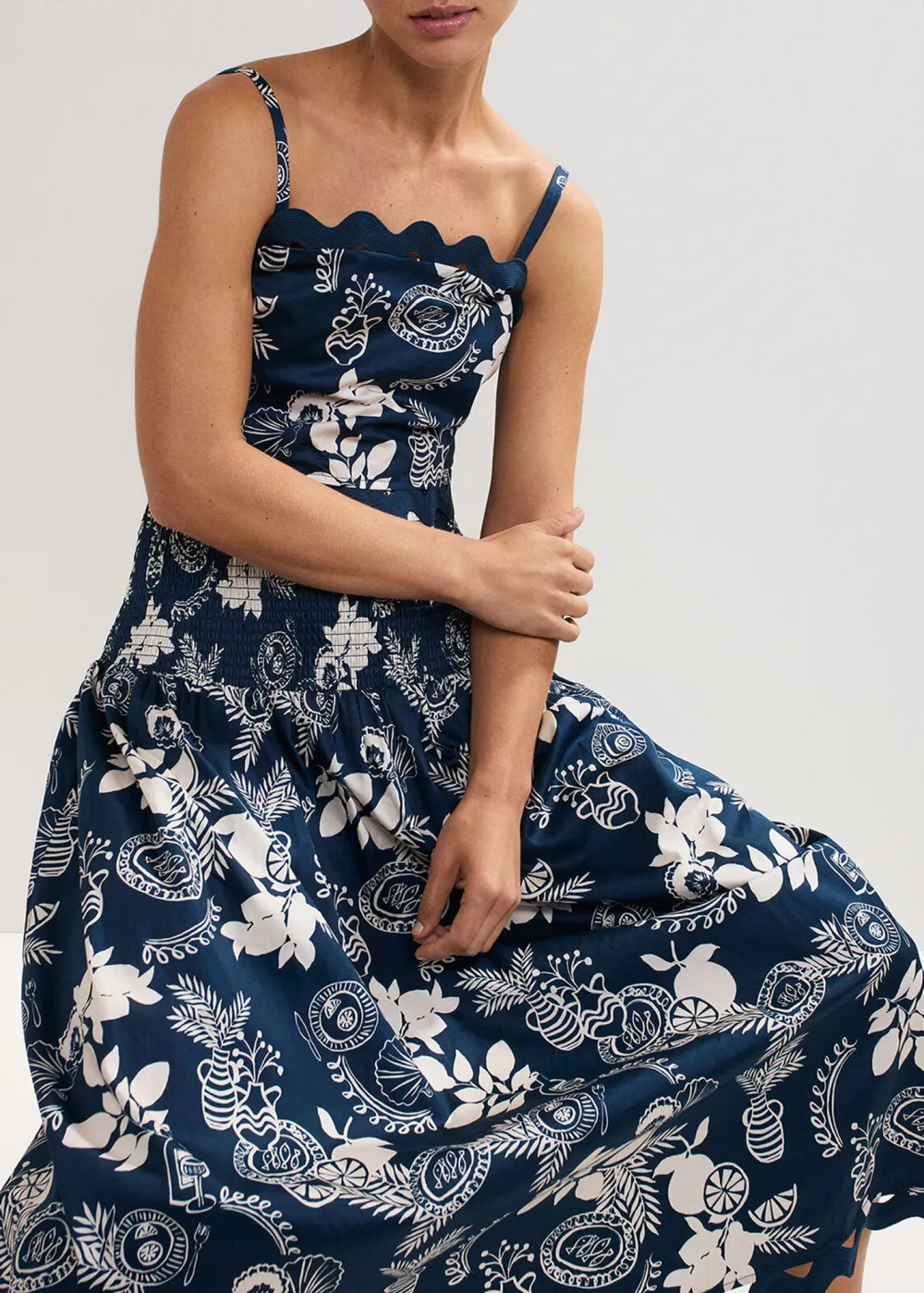 Casual Cartoon Print Skirt