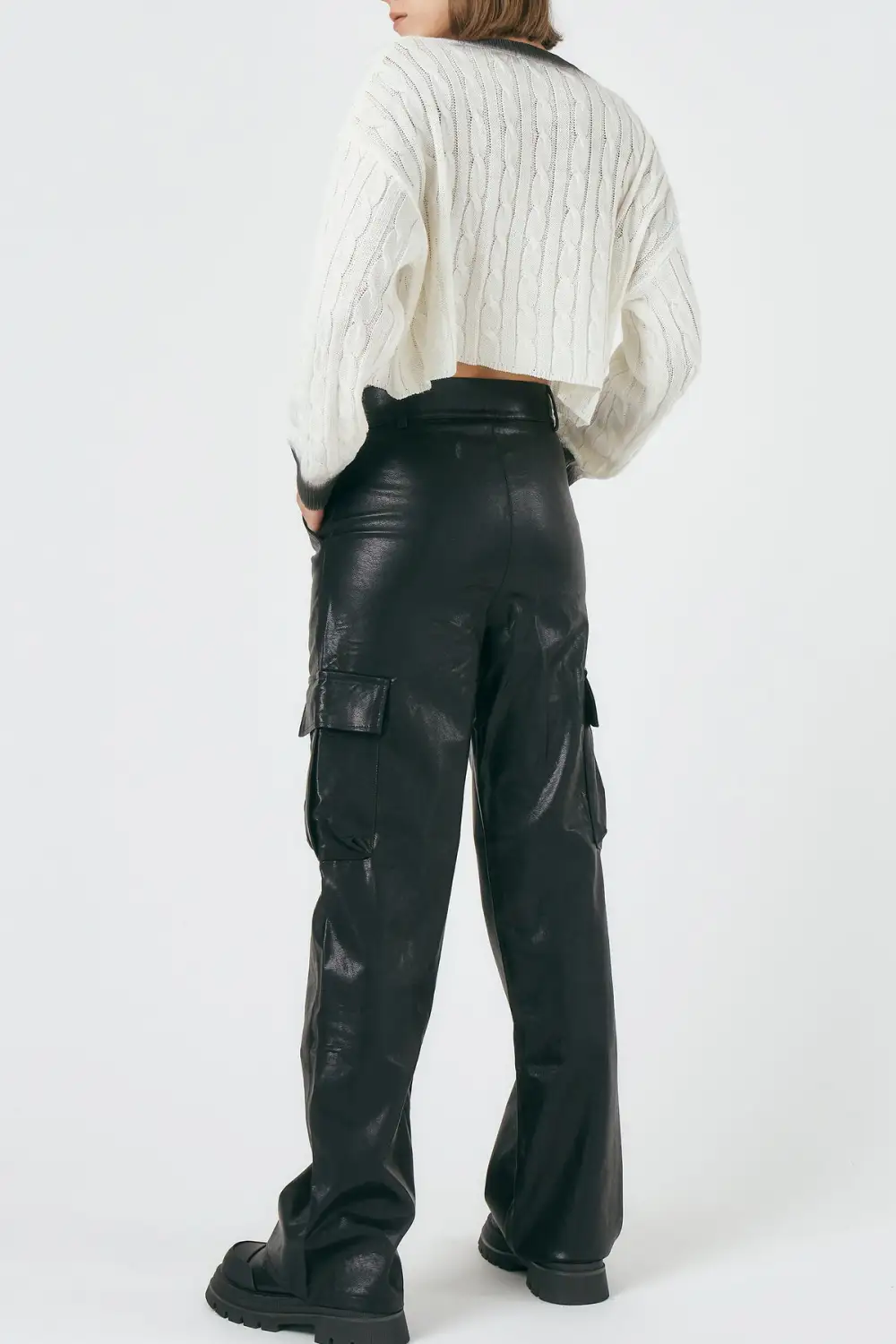 Faded Knitted Top