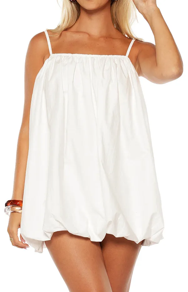 Bubble Hem Mini Dress