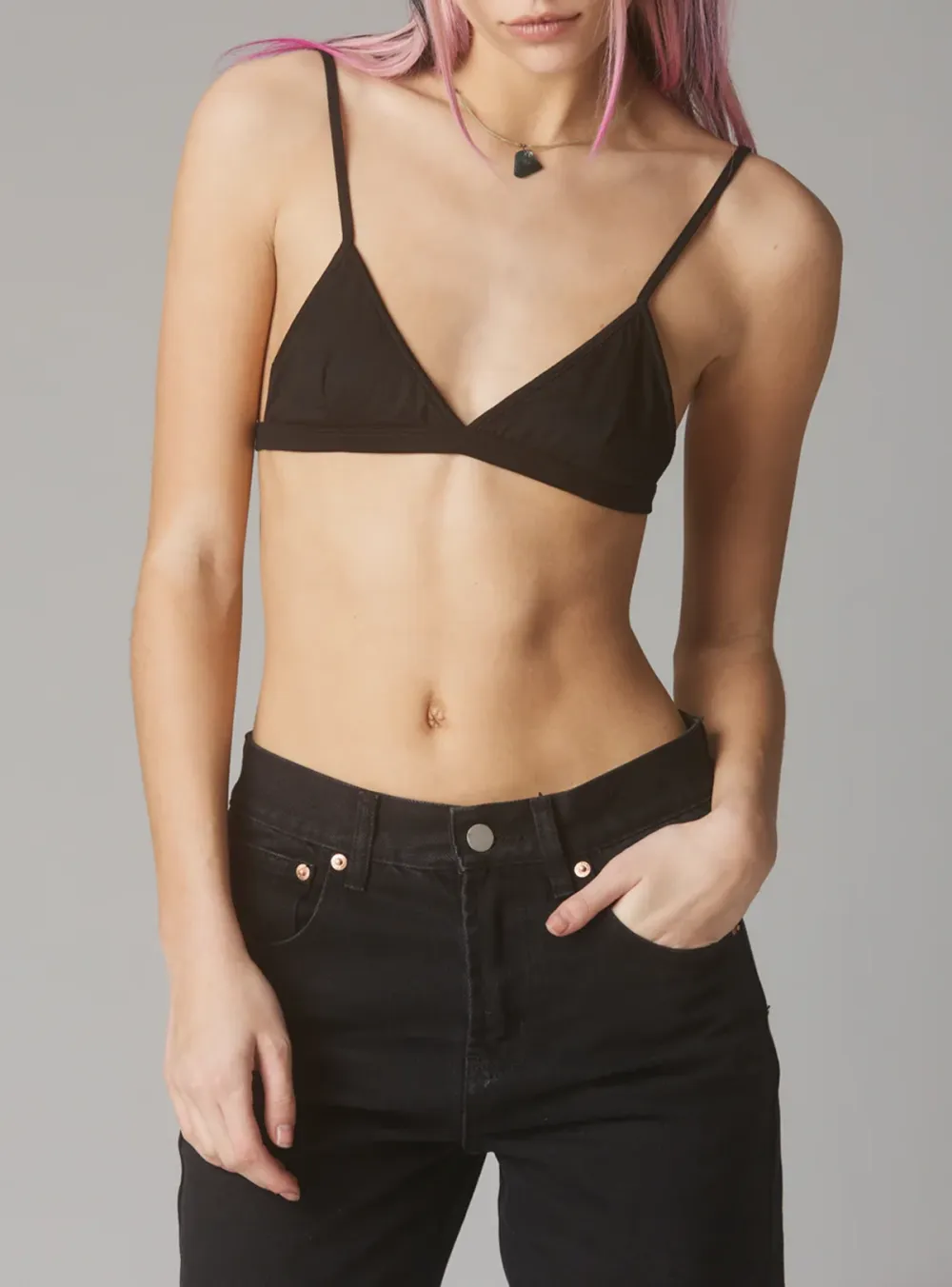 V-neck Triangle Bra