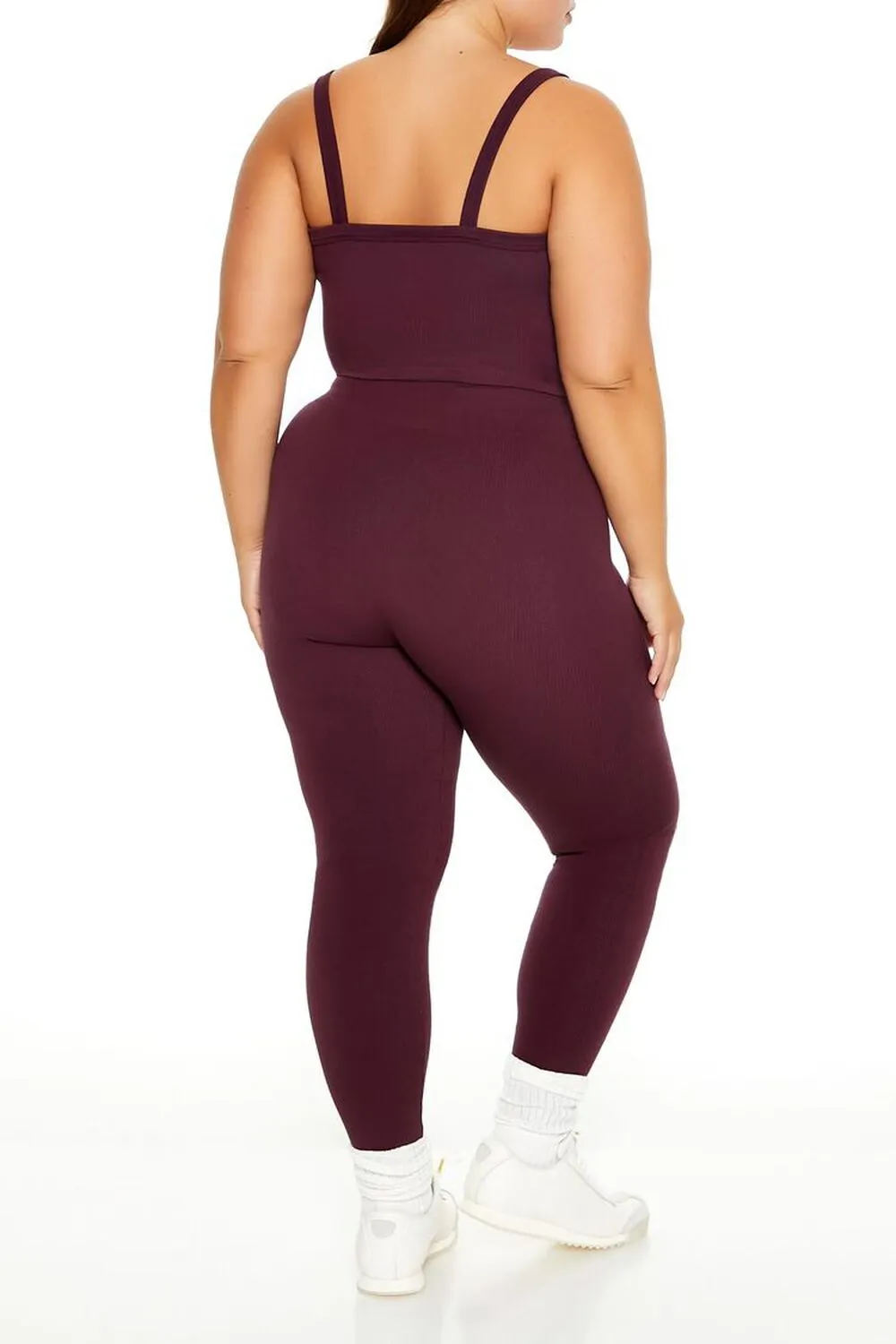Plus Size Seamless High-Rise Leggings