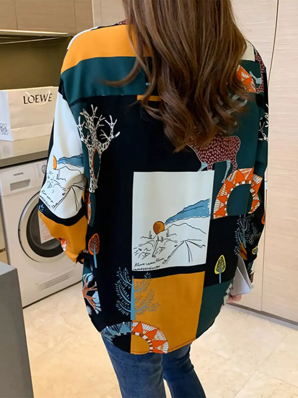 Tailored Print Printed Shirt