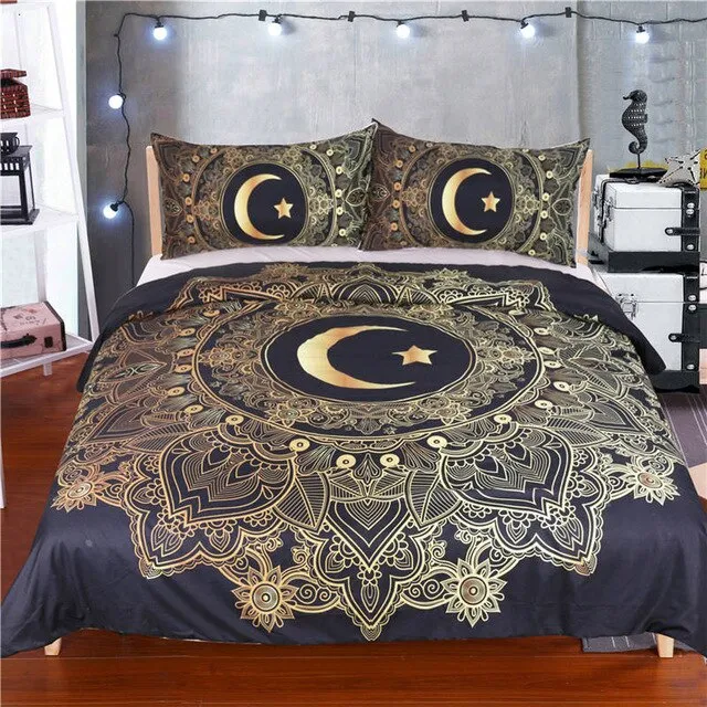 Moon Dream-Catcher Duvet Cover Set