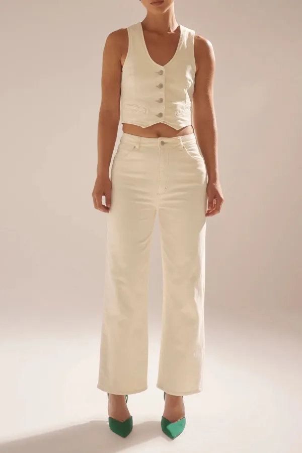 Modern Retro Style Solid Color Loose Jeans