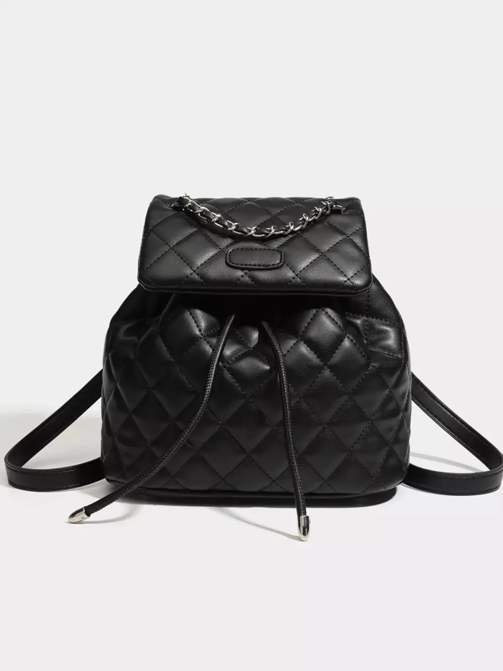 Quilted Chain Backpack