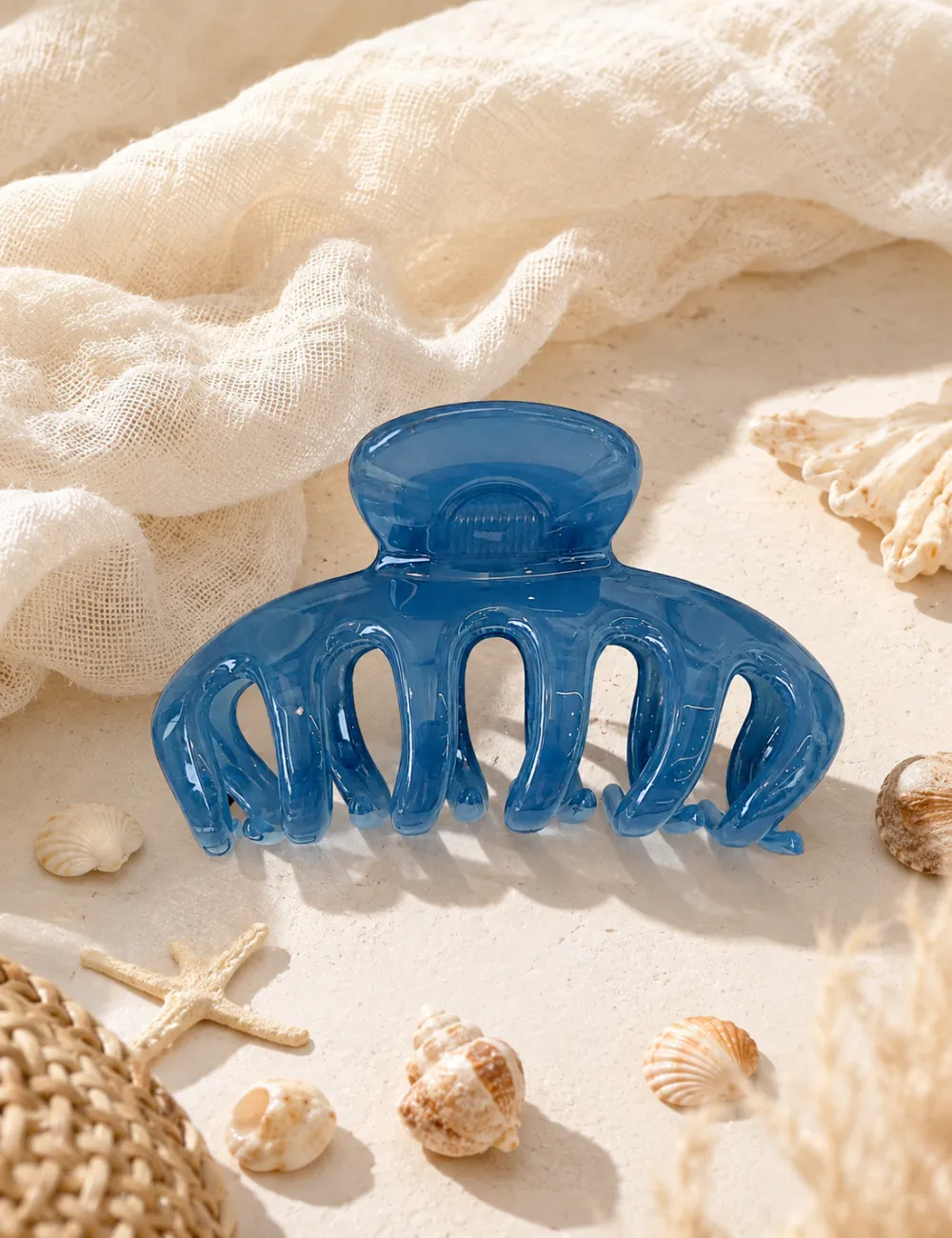 Glossy Translucent Hair Hair Claw Clip Series