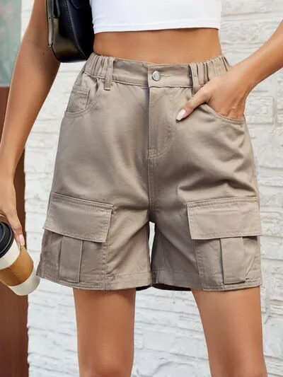 Soft Touch Clean Pocket Detail Shorts