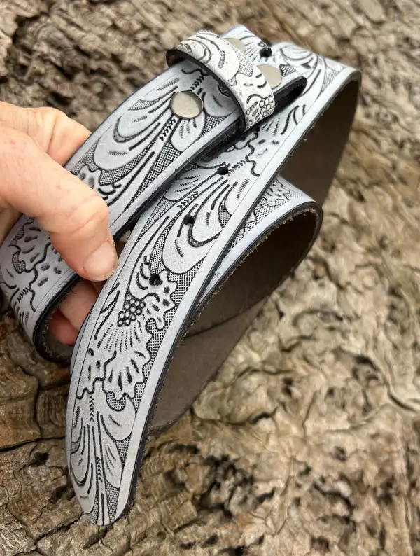 Ranch Style Leather Strap