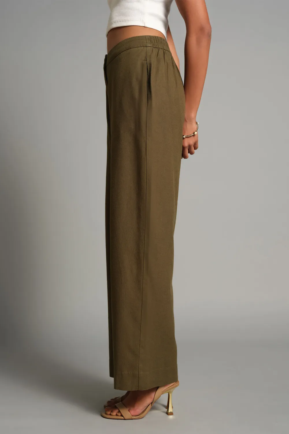 Daily High Waist Flair Pants