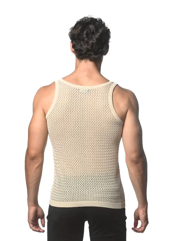 Bodyfit Open Knit Vest